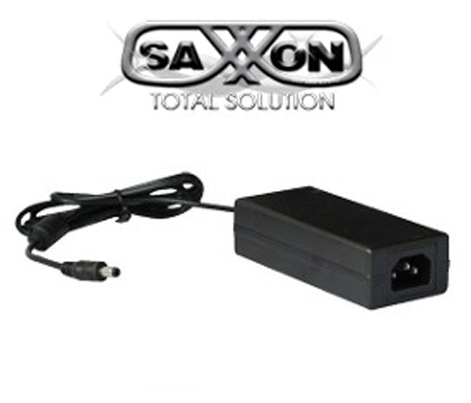 SAXXON PSU1204D - Fuente de poder regulada de 12 Vcc 4.1 Amperes/ Con Cable de 1.2 Metros/ Para Usos Multiples: Sistemas de CCTV, Acceso, ETC/ Certificación UL/ SAXXON PSU1204D - Fuente de poder regulada de 12 Vcc 4.1 Amperes/ Con Cable de 1.2 Metros/ Para Usos Multiples: Sistemas de CCTV, Acceso, ETC/ Certificación UL/